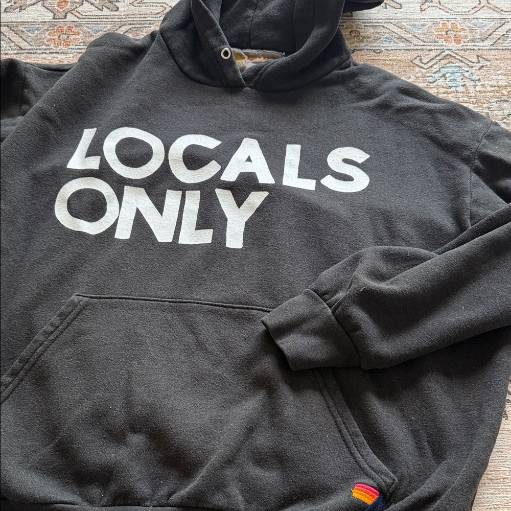 Aviator Nation “locals only” hoodie
